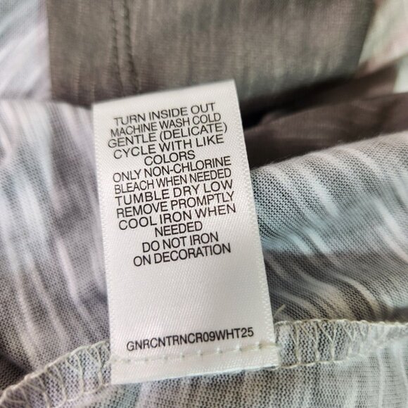 Allison Daley Women's Floral Top  Blouse Boho Plus Size 2X Light Green NWT (11) - Picture 11 of 11